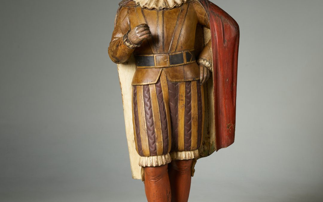 Sir Walter Raleigh Tobacco Trade Figure