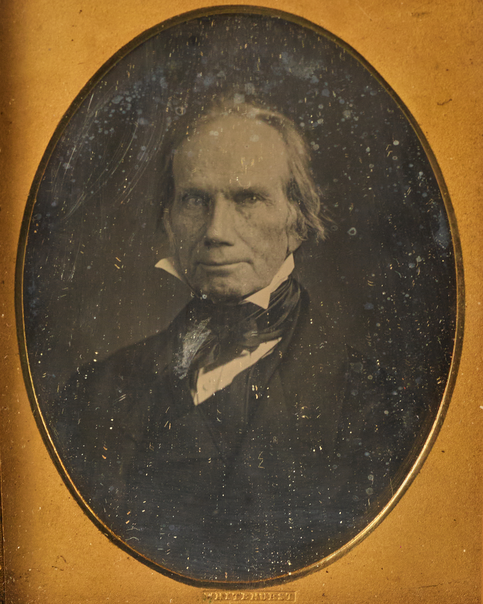 Daguerreotype of Henry Clay of Kentucky, circa 1850