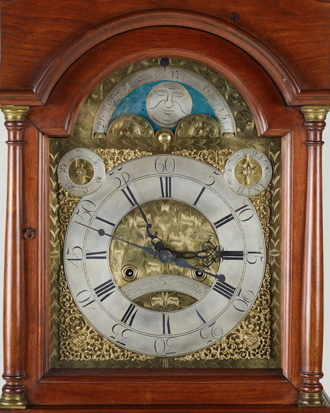 Tall Case Clock by Philadelphia Clockmaker Joseph Wills