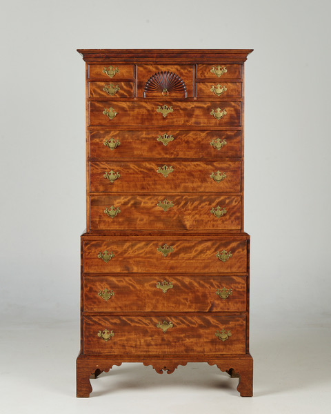 Birch Double Chest from Essex County, Massachusetts